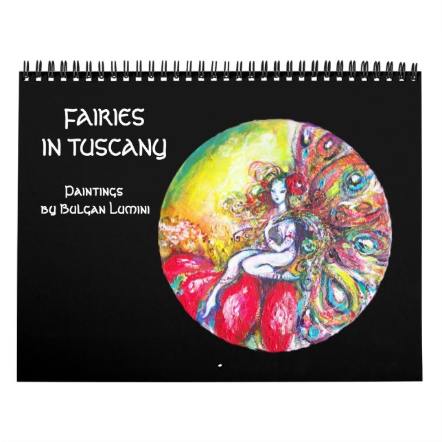 ÄLVOR I TUSCANY 2017 Fantasy Fine Art Kalender (Omslag)