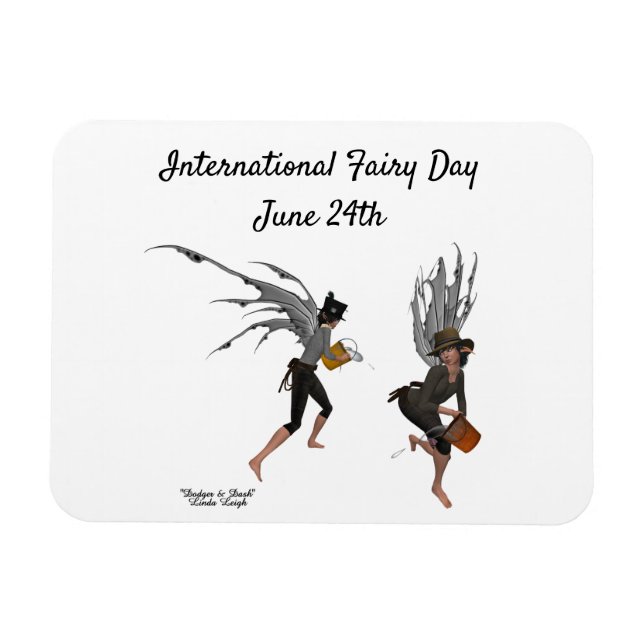 Älvor med dubbel magnet (Horisontell)