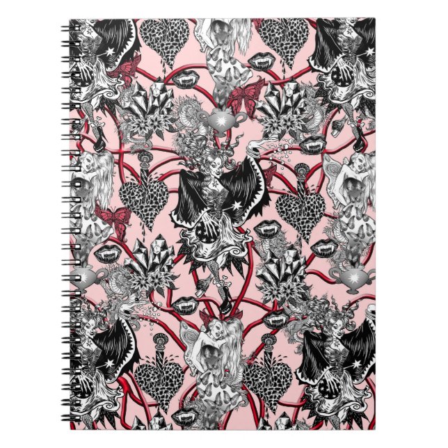 Älvor och vittnesmål anteckningsbok (Framsidan)