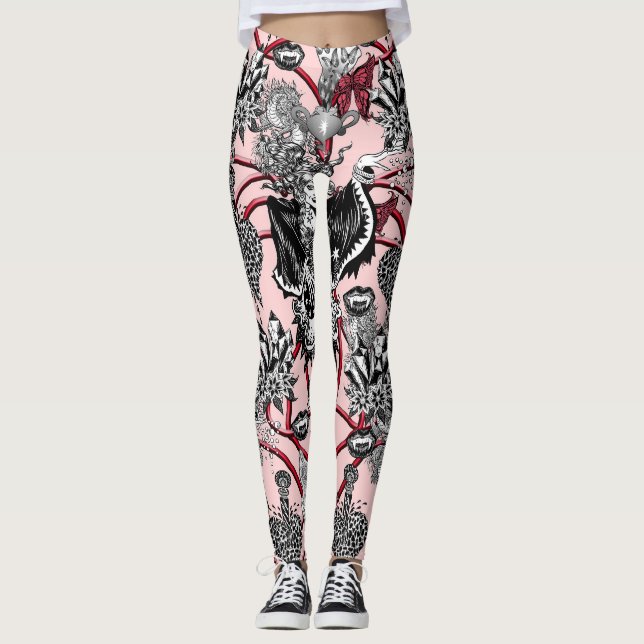 Älvor och vittnesmål leggings (Framsida)