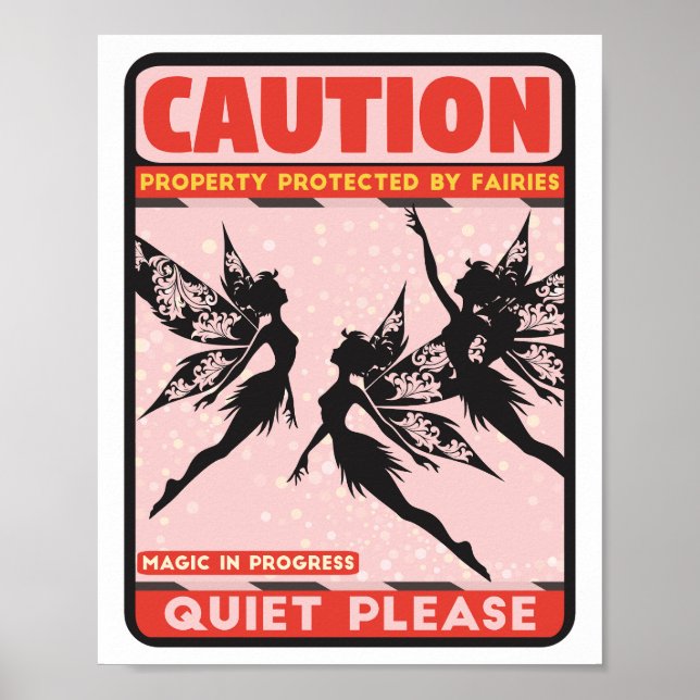 Älvor Poster signera (Framsidan)