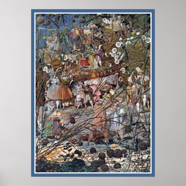 Älvor Poster/skriver ut: Mejerivarnas huvudstreck Poster (Framsidan)