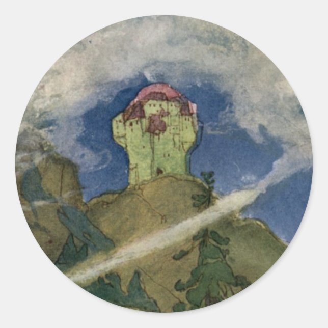 Älvor Runt Klistermärke (Framsida)