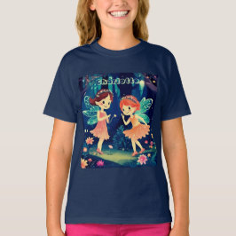 Älvor som spelar i flotta av ombytta skogshuggar t shirt