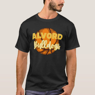 Alvord, TX Bulldog Basketball T-Shirt