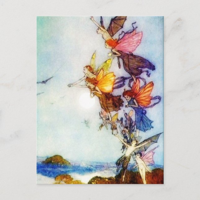 Älvorna vykort (Framsida)