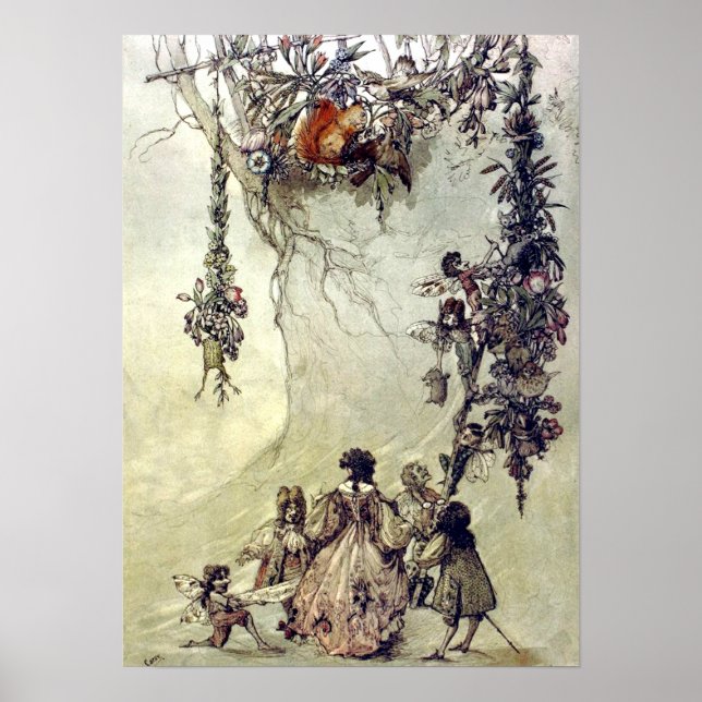 “Älvornas accent” Poster (Framsidan)