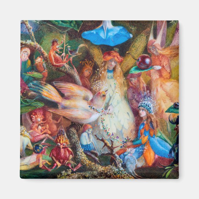 Älvornas favoriter, John Anster Fitzgerald Magnet (Framsidan)