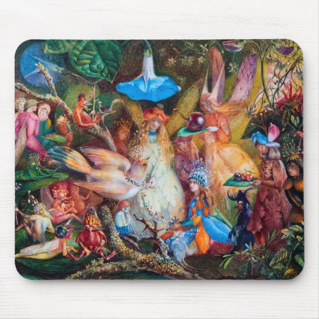 Älvornas favoriter, John Anster Fitzgerald Musmatta (Framsidan)