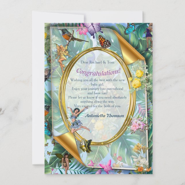 Älvornas och de tropiska fåglarnas vidriga värld (Framsida)