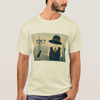 Alvy & Annie - Minimalist NYC Skyline Silhouette T Shirt