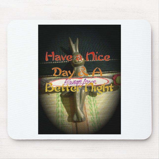 Alwaus Kärlek Hakuna Matata har en trevlig dag. Musmatta (Framsidan)