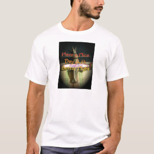 Alwaus Kärlek Hakuna Matata har en trevlig dag. Tee Shirt