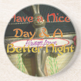 Alwaus Kärlek Hakuna Matata har en trevlig dag. Underlägg Sandsten