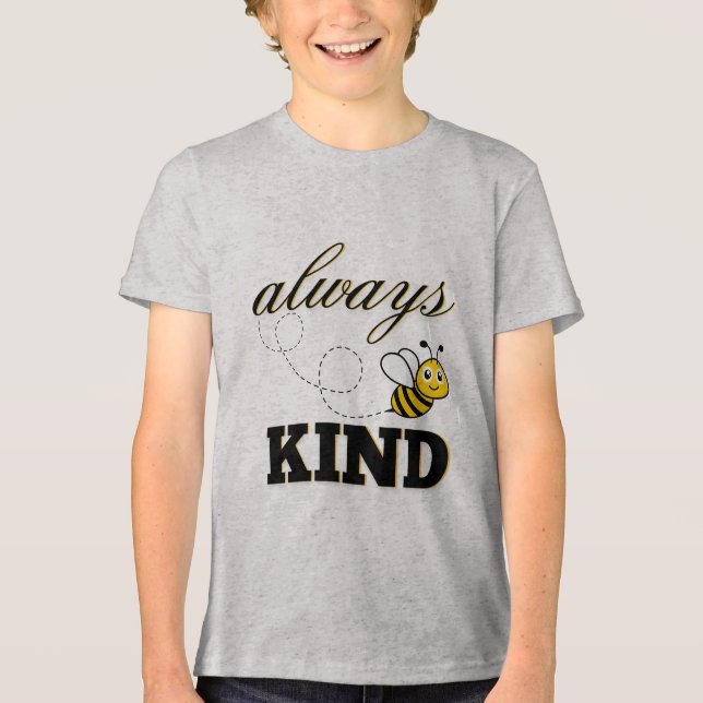 "always be kind" t-shirt (Framsida)