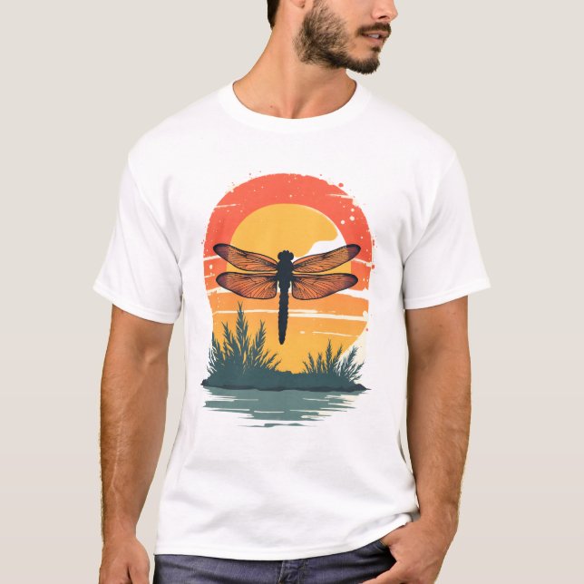 Always Be Yourself Unless You Can Be A Dragonfly T Shirt (Framsida)