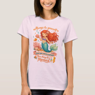 Always be yourself unless you can be a mermaid t shirt