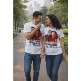 Always Choose Love – Valentine Couple Tee