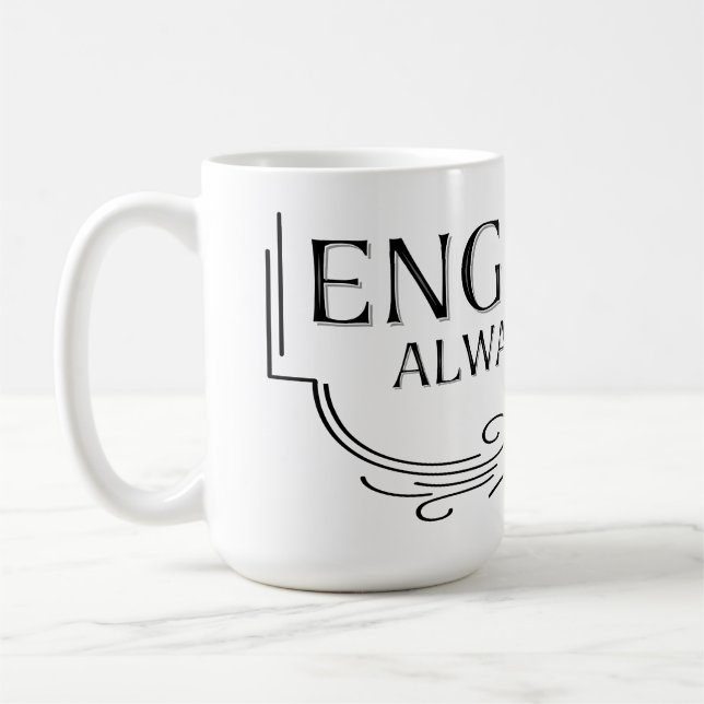 Always Civil Ingenjör Kaffemugg (Vänster)