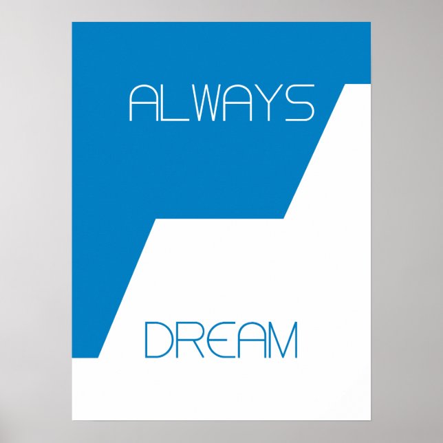 Always Dream Poster (Framsidan)