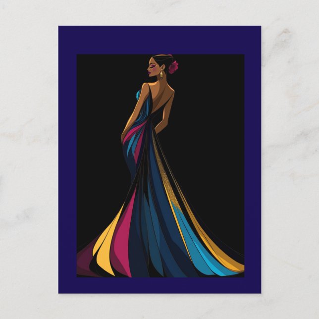 ALWAYS ELEGANT #6 VYKORT (Framsida)