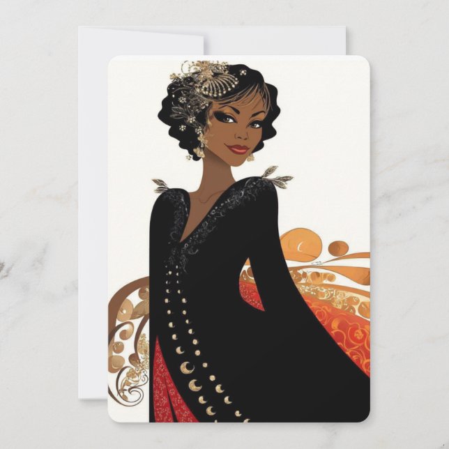 ALWAYS ELEGANT #9-inbjudan Inbjudningar (Framsida)