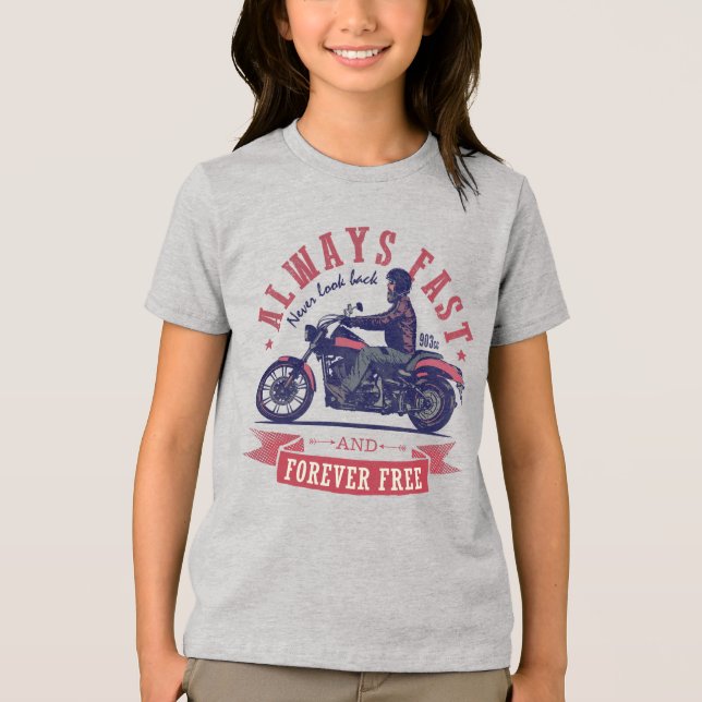 Always Fast and Forever Free T Shirt (Framsida)
