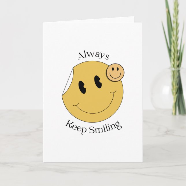 Always Keep Smiling CardFolded Program (Framsida)