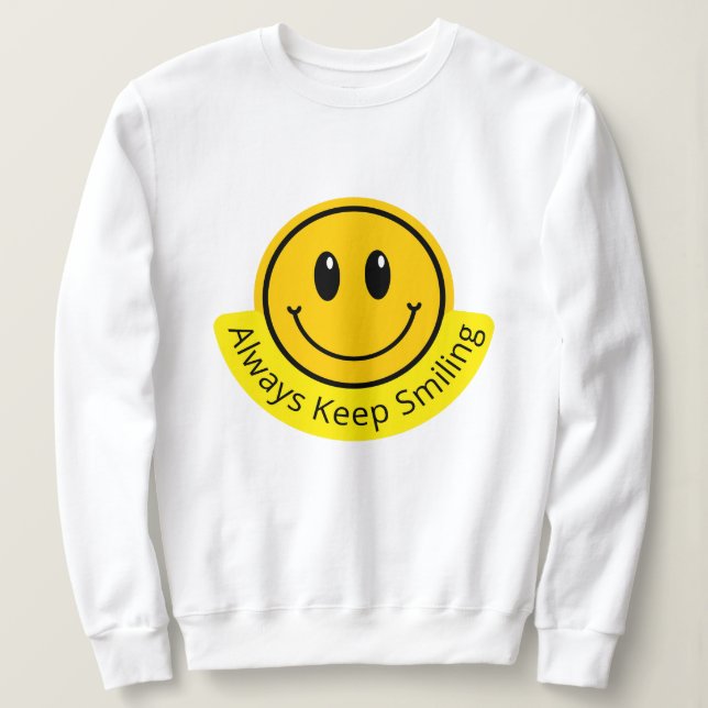 ALWAYS KEEP SMILING T SHIRT (Design framsida)