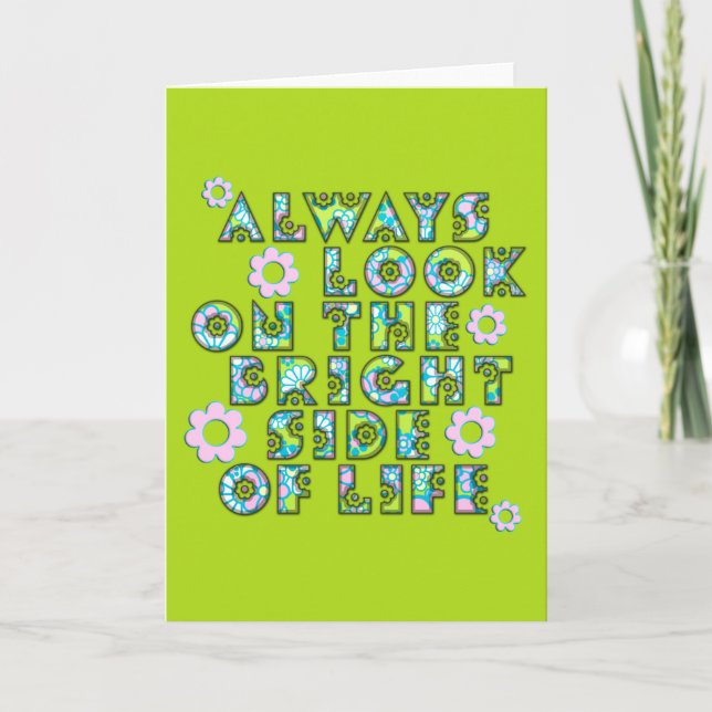 always look on the bright side of life kort (Framsida)
