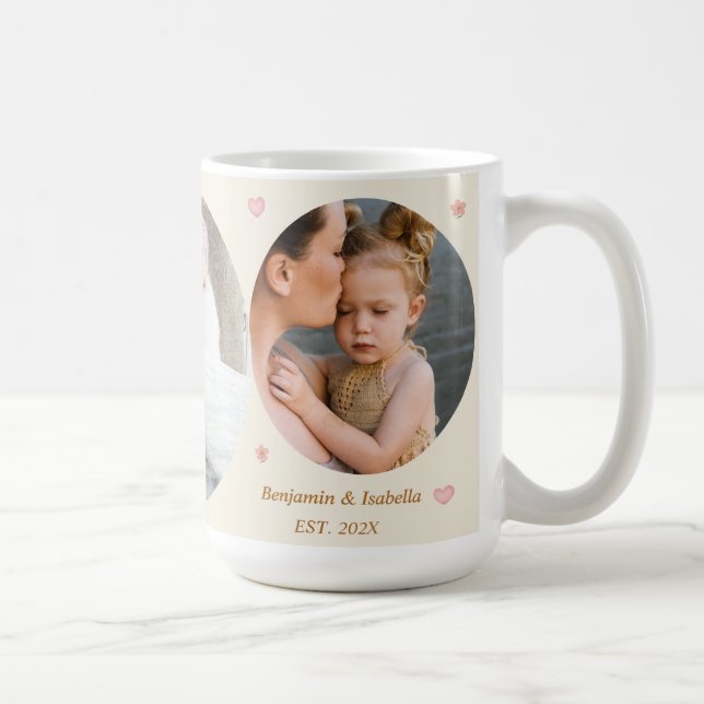 Always Loved – Custom 3-Photo Mug from Mom & Dad Kaffemugg (Höger)