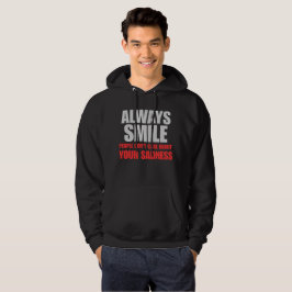 Always Smile Hoodie | Streetwear-stil