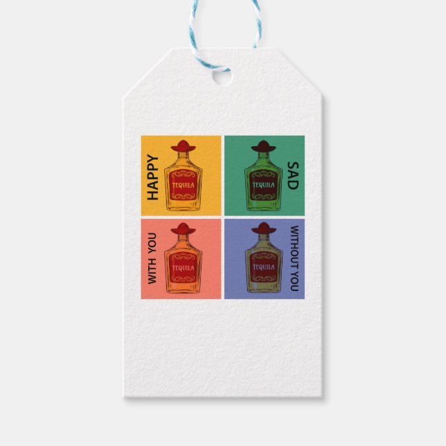 Always Tequila Presentetikett (Framsidan)