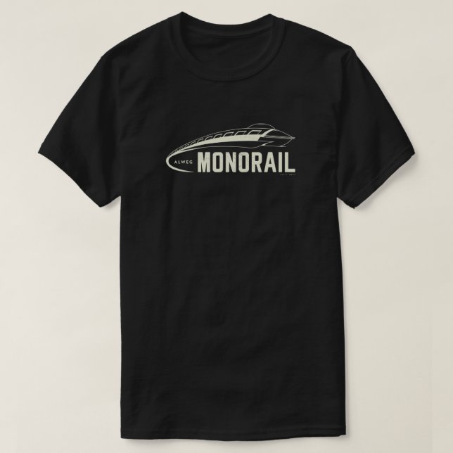 Alweg Monorail - Vintage T Shirt (Design framsida)