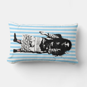 ALY FÄRG STRIPED POSTERIZED Doll Pillow Lumbarkudde