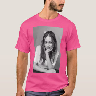 Alycia Debnam-Carey Black White Pop Art Porträtt T Shirt