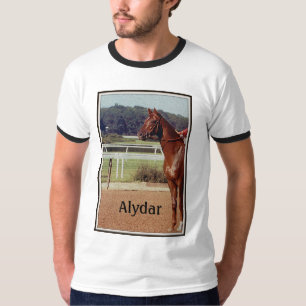 Alydar Belmont insatser postar paraden 1978 T-shirt