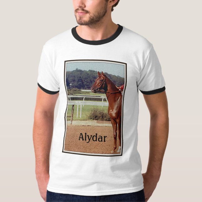 Alydar Belmont insatser postar paraden 1978 Tee (Framsida)