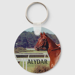 Alydar Belmont Stakes Post Parad 1978 Nyckelring