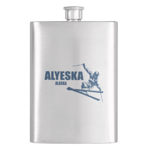 Alyeska Alaska Skier Fickplunta