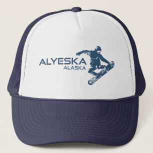 Alyeska Alaska Snowboarder Keps