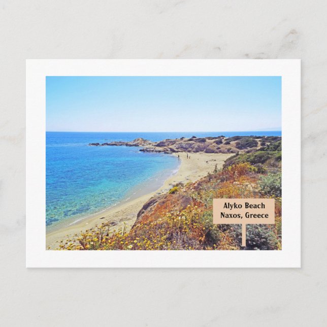 ALYKO STRAND, NAXOS, GRECIA VYKORT (Framsida)