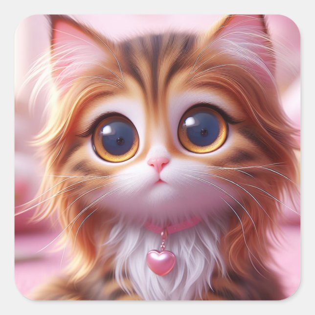 ’Alys’ Fyrkantigt Klistermärke (Framsida)