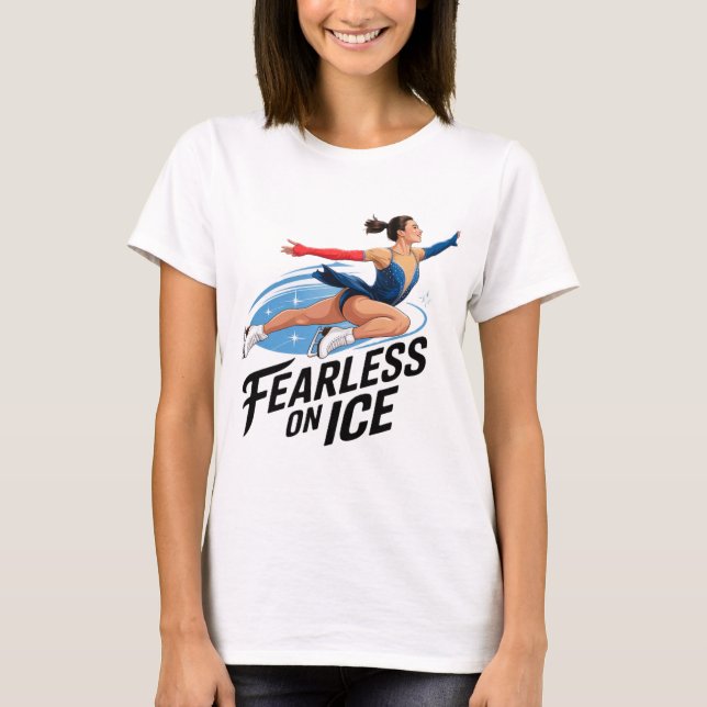 Alysa Liu Inspired Figure Skating T-Shirt  (Framsida)