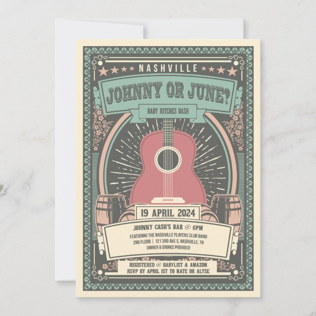 Alyse Ritches Inbjudan (Framsida)