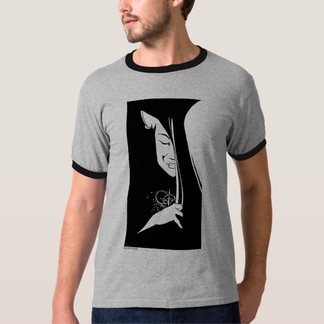 Alyshas meditationT-tröja T Shirt (Framsida)