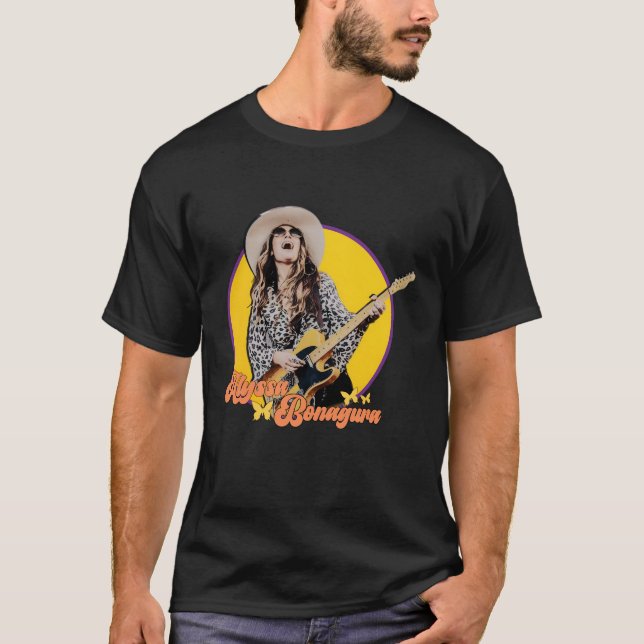 Alyssa Bonagura Guitar Tee (Framsida)