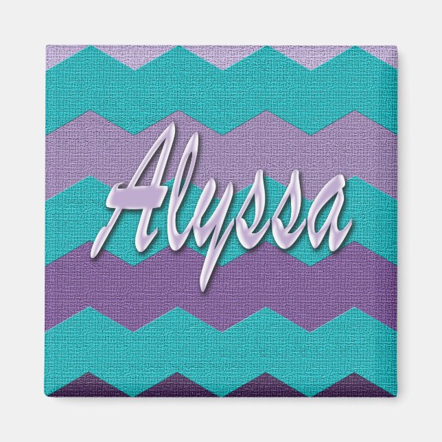 Alyssa Chevron Magnet (Framsidan)