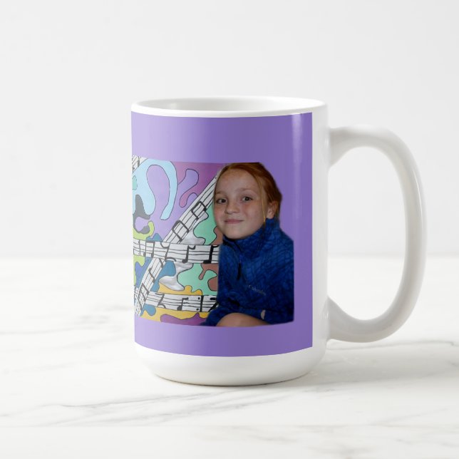 Alyssa konstverkmugg kaffemugg (Höger)