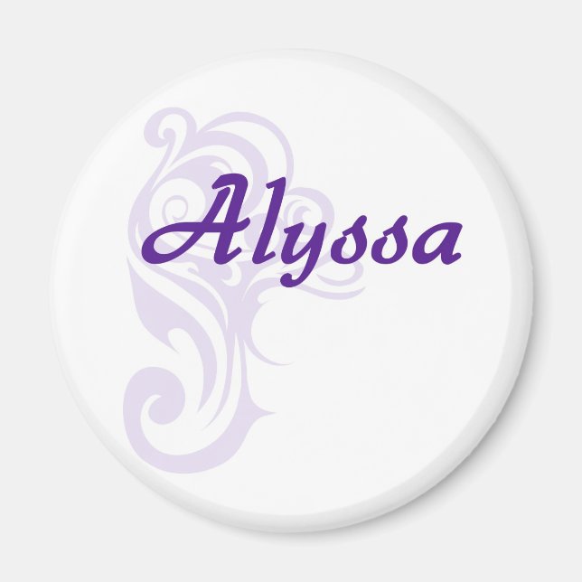 Alyssa Magnet (Framsidan)